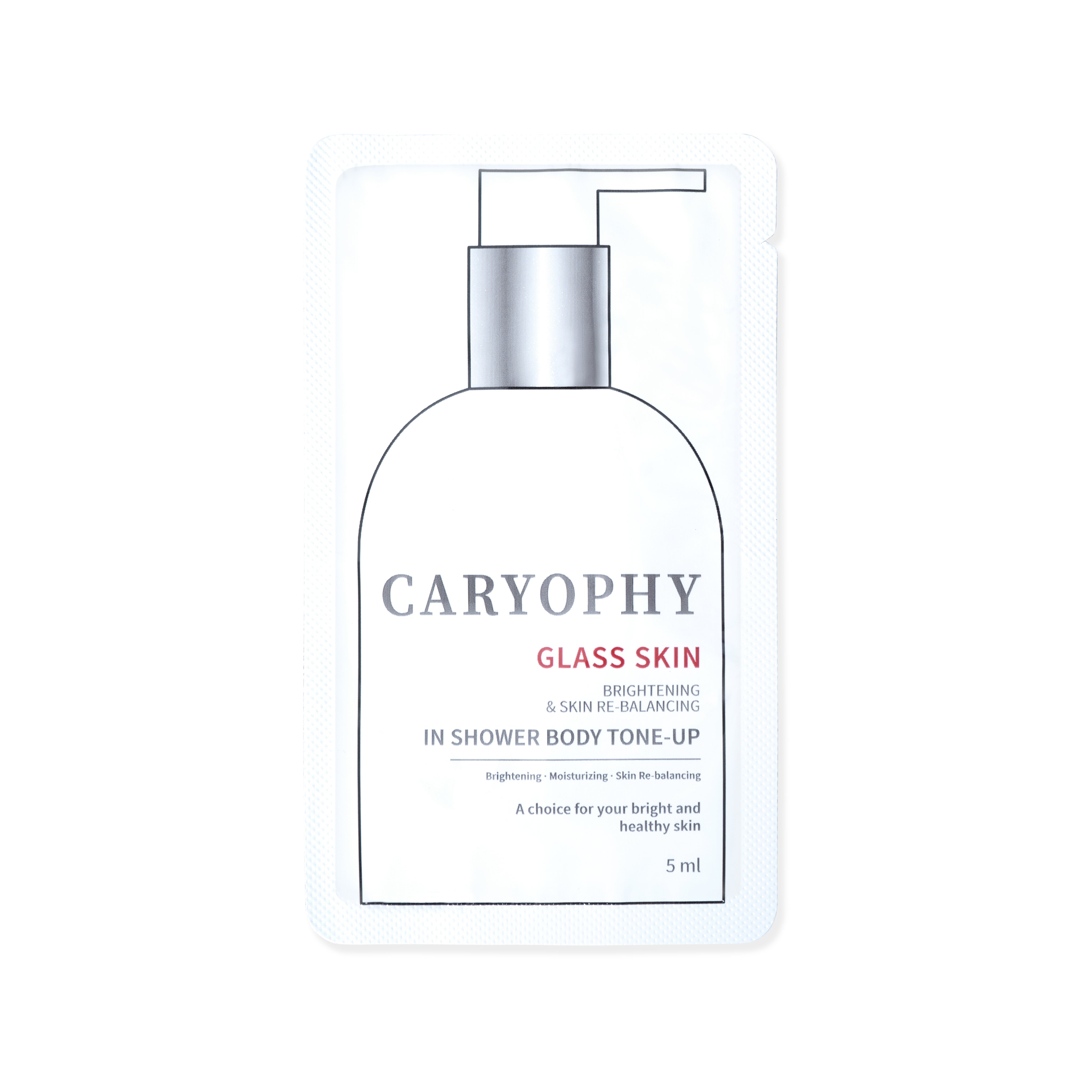 Minisize Kem Dưỡng Trắng Body Caryophy Glass Skin 3 in 1 - 5ml